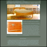 Screen shot of the Heartwood Furniture website.