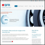 Screen shot of the SFR (GB) Ltd website.