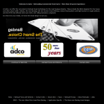 Screen shot of the ADCO Distributors (NI) Ltd website.