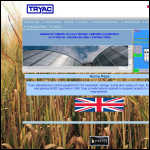 Screen shot of the Tryac website.