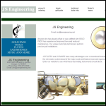 Screen shot of the JS Engineering website.