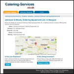 Screen shot of the Jamieson & Moody (Catering Equipment) Ltd website.