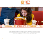 Screen shot of the KP Foods Group website.