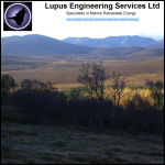Screen shot of the Lupus Engineering Ltd website.