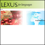 Screen shot of the Lexus Translations Ltd website.
