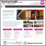 Screen shot of the McKay & Inglis Ltd website.