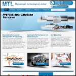 Screen shot of the Micro Image Technology Ltd website.