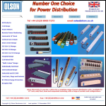 Screen shot of the Olson Electronics Ltd website.