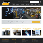 Screen shot of the Permoid Industries Ltd website.