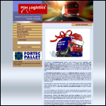 Screen shot of the PDH Freight Services website.