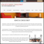 Screen shot of the RM Consultants Ltd website.