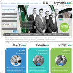Screen shot of the The John Reynolds Group Ltd website.