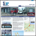 Screen shot of the Ready Mixed Concrete (South Coast) Ltd website.