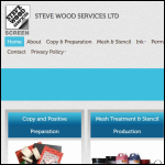 Screen shot of the Steve Wood Services Ltd website.