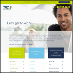 Screen shot of the TRC Service Group website.