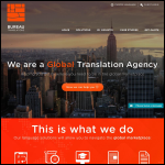 Screen shot of the Translations Service Bureau website.