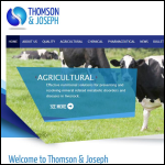 Screen shot of the Thomson & Joseph Ltd website.