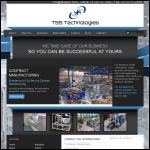Screen shot of the TSS Technology website.
