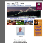 Screen shot of the Tessiers Ltd website.
