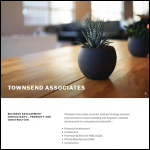 Screen shot of the Townsend Associates Ltd website.