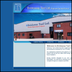 Screen shot of the Brinksway Tool Ltd website.