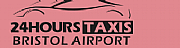 24hours Taxis Bristol Airport logo