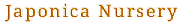 Japonica Nursery logo