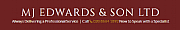 M J Edwards & Son Ltd logo