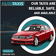 Mubi taxis stansted Airport logo