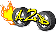 The A2B Tyre Shop logo