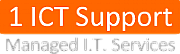 1 ICT Support logo