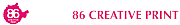 86 Creative Print Ltd logo