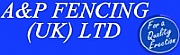 A & P Fencing (UK) Ltd logo