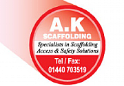 A K Scaffolding logo
