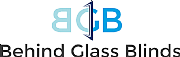 Behind Glass Blinds logo