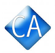 C A CLEANING SERVICE logo