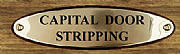 Capital Door Stripping logo