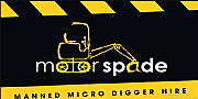 Motorspade - Gloucestershire Mini Digger Hire logo