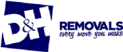 D & H Removals logo
