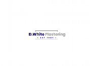 D.White Plastering logo