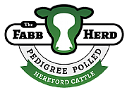 Fabb Herd Polled Herefords logo
