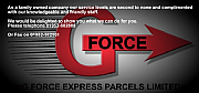G-force Express Parcels Ltd logo