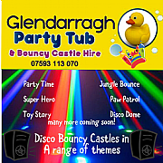 Glendarragh Bouncy Castles logo