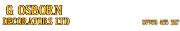 G.Osborn Decorator's Ltd logo