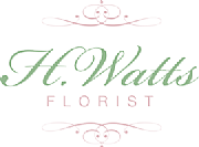 H. Watts Florist logo