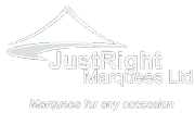 JustRight Marquees Ltd logo