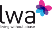 Living Without Abuse logo