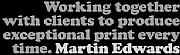 Martin Edwards Print Ltd logo