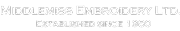 Middlemiss Embroidery Ltd logo