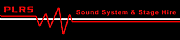 Plrs Stage & Sound System Hire logo